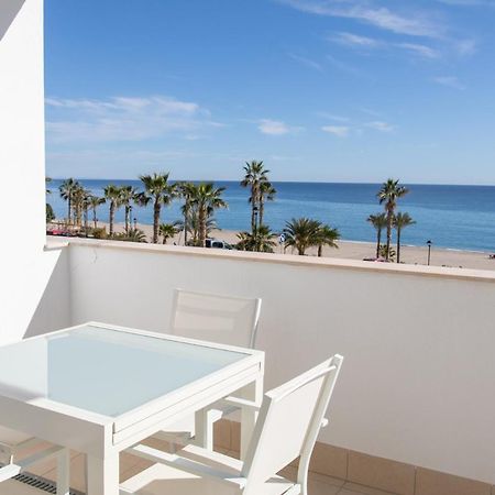 Precioso Apartamento Frente A La Playa Con Piscina Мохакар Екстериор снимка