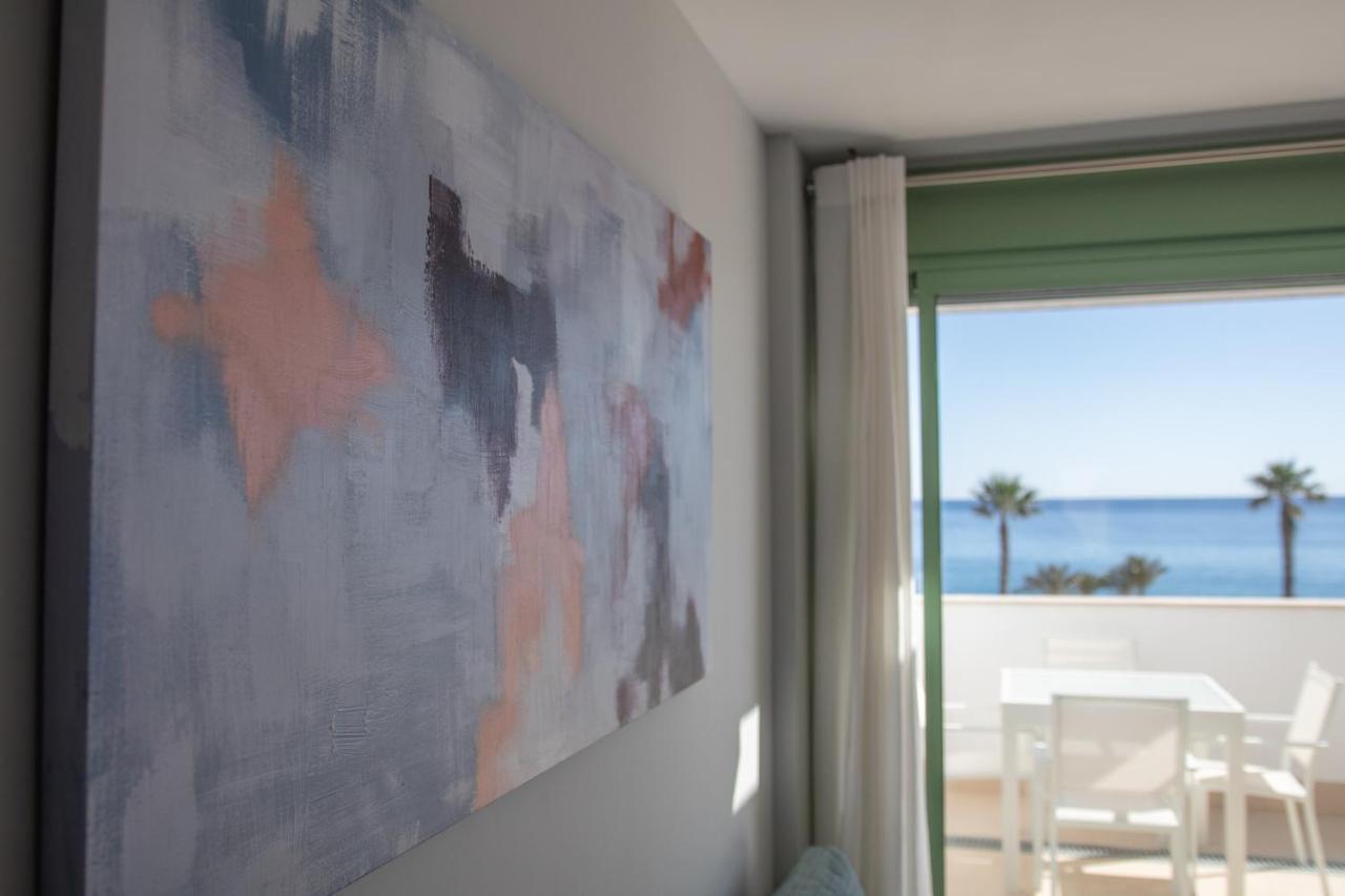 Precioso Apartamento Frente A La Playa Con Piscina Мохакар Екстериор снимка
