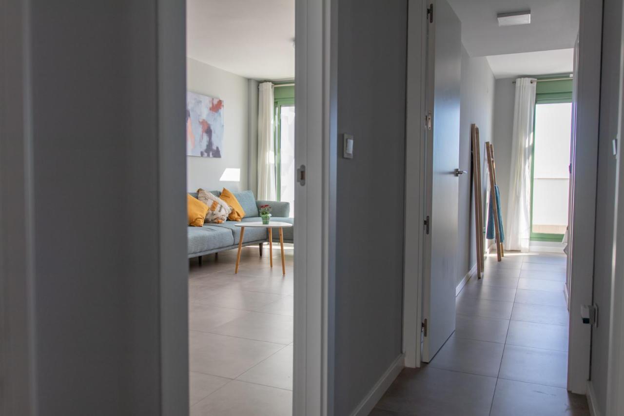 Precioso Apartamento Frente A La Playa Con Piscina Мохакар Екстериор снимка