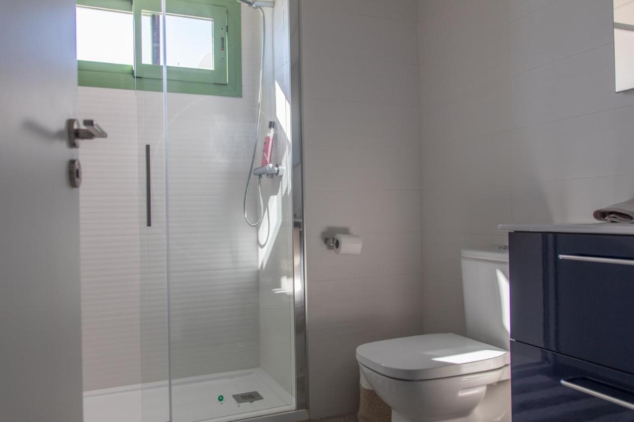 Precioso Apartamento Frente A La Playa Con Piscina Мохакар Екстериор снимка