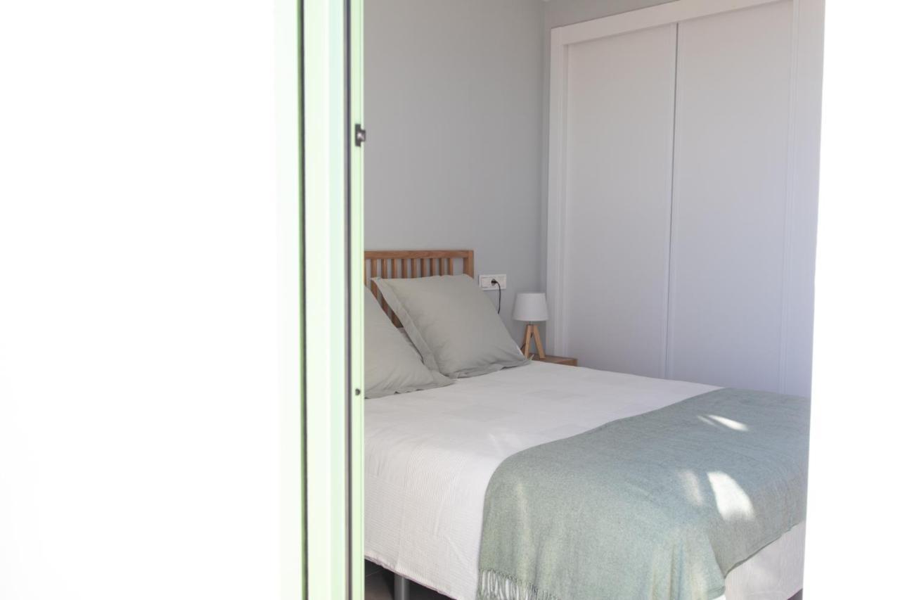 Precioso Apartamento Frente A La Playa Con Piscina Мохакар Екстериор снимка