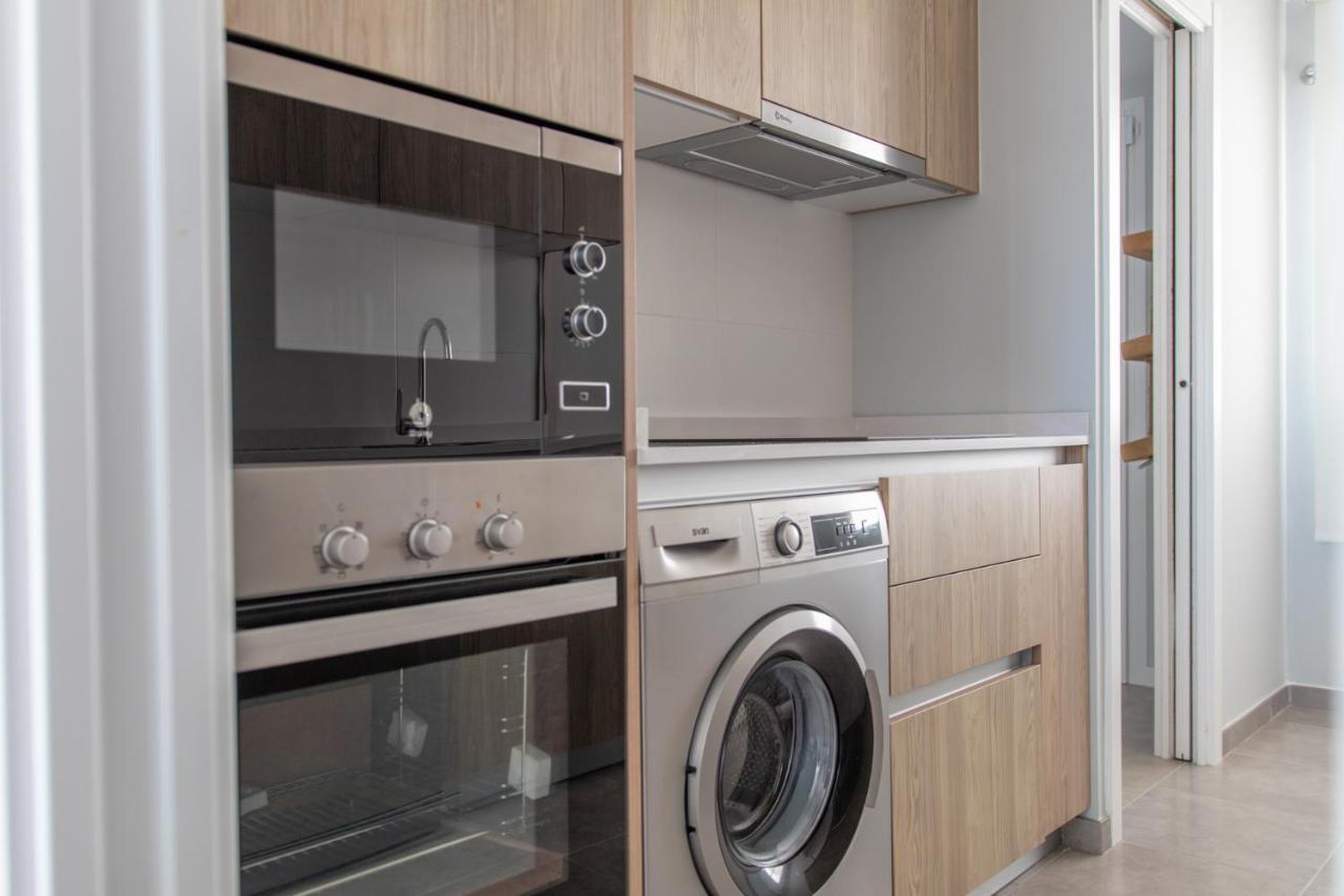 Precioso Apartamento Frente A La Playa Con Piscina Мохакар Екстериор снимка